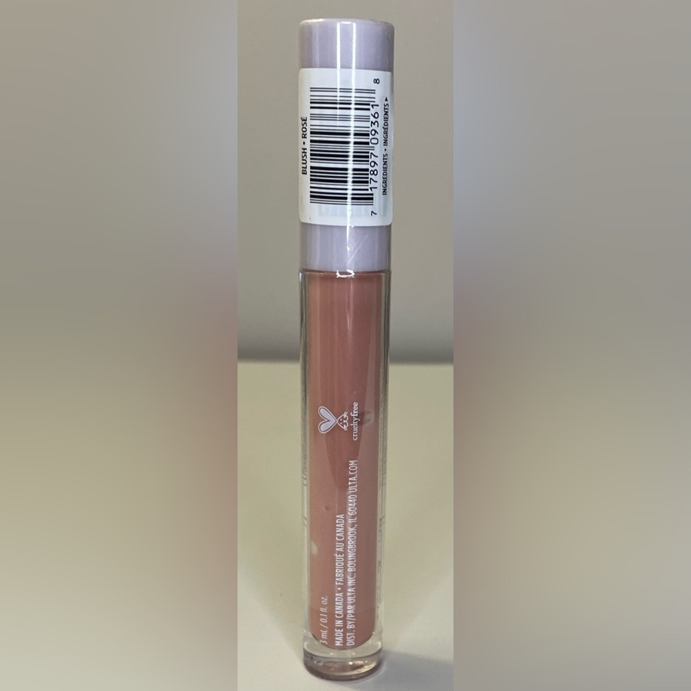 Ulta Beauty Collection Shiny Sheer Lipgloss, Blush, 3 mL/0.1 fl oz, NWT - Picture 2 of 4